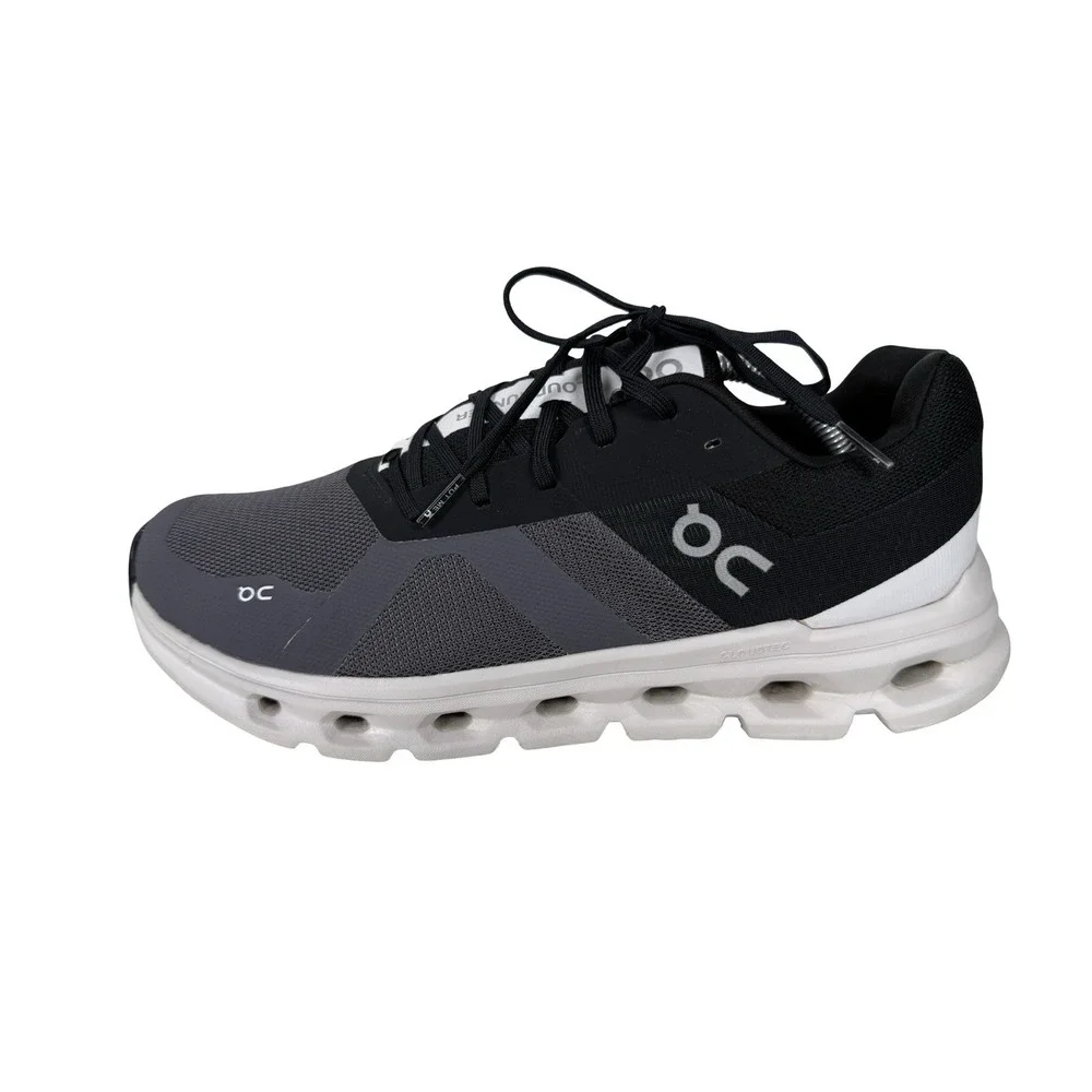 ON Cloudrunner Mens US 10 Running Shoes  Eclipse Frost Gray Athletic Gym